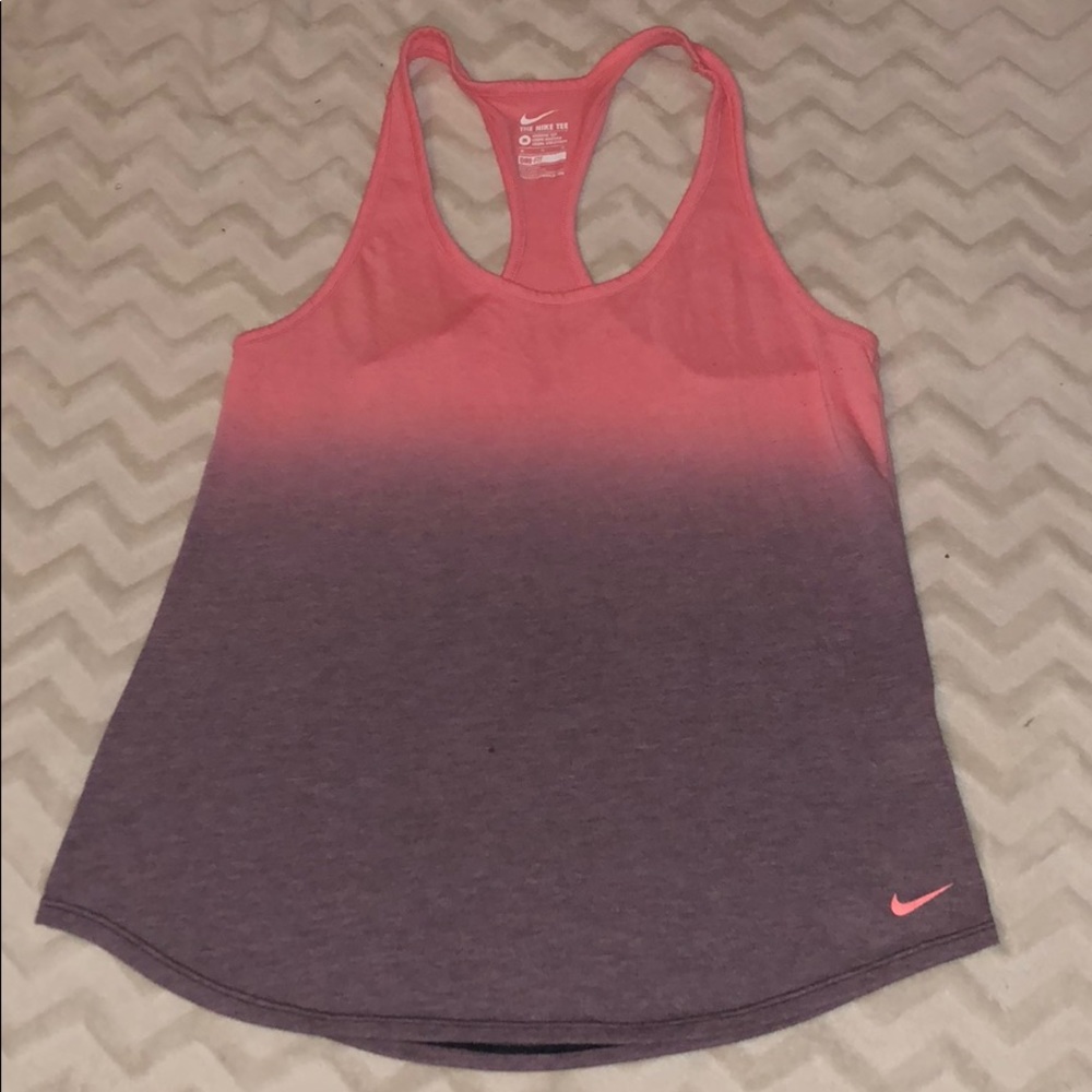 Pink/purple ombré, Nike Running Tank Top